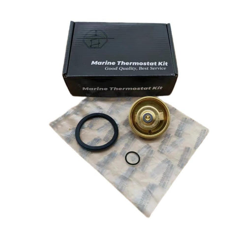 Thermostat Kit 180°F 82°C for Volvo Penta 110 117 120 125 138 146 167 HP 875580  875580 18-3666