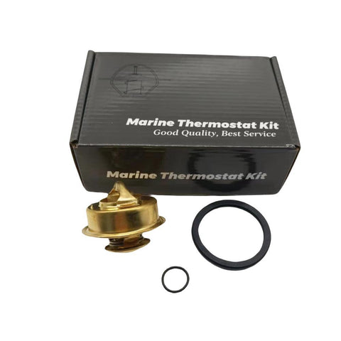 Thermostat Kit 180°F 82°C for Volvo Penta 110 117 120 125 138 146 167 HP 875580  875580 18-3666
