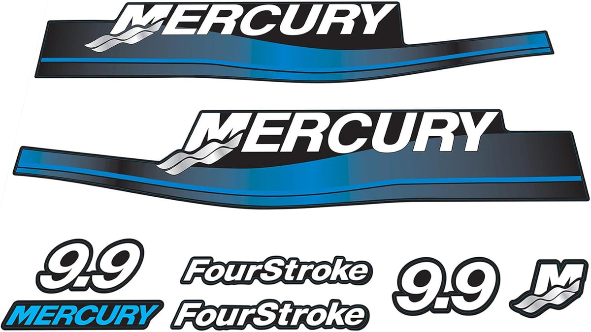2005-2006 Mercury 9.9 hp four stroke Sea Pro Kicker decal set 895197A05