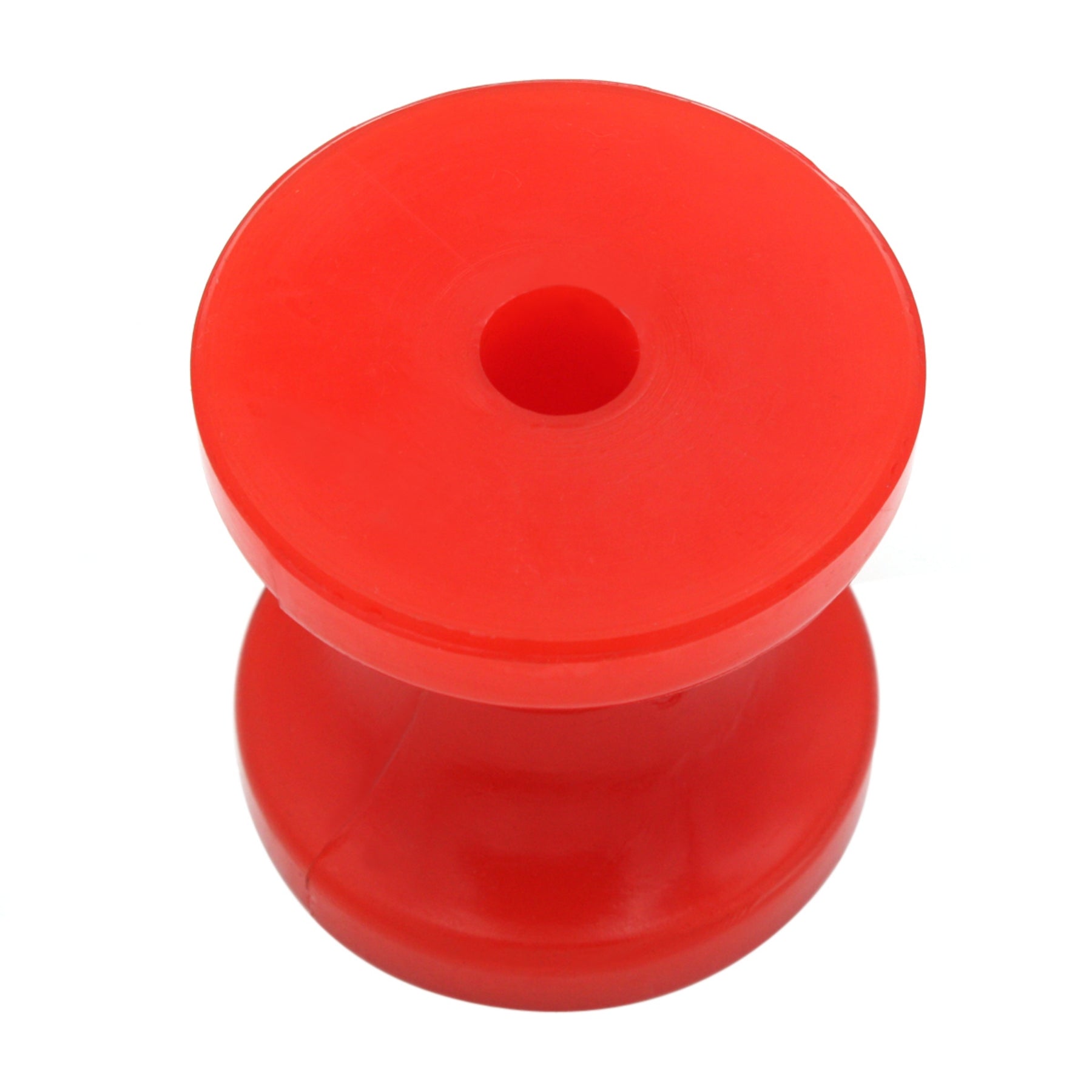 3" Red Polyurethane Boat Trailer Roller by 1/2" Shaft