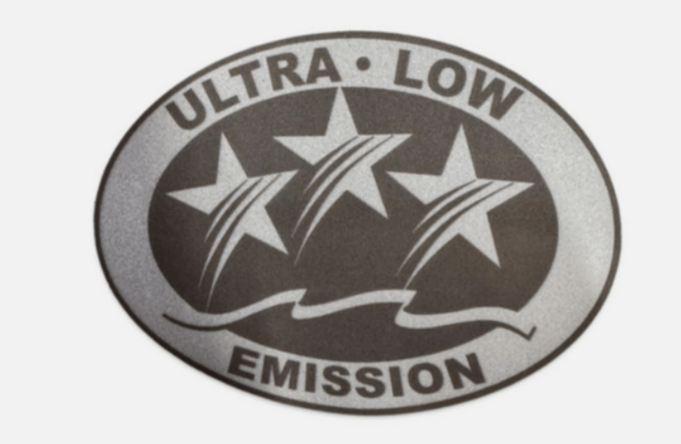 Outboard California 3 Stars Ultra - Low Emission Decal Sticker for Yamaha Suzuki Mercury Honda Tohatsu Evinrude Johnson OMC Outboards - JLM Marine - JLM Marine Boat Parts Limited