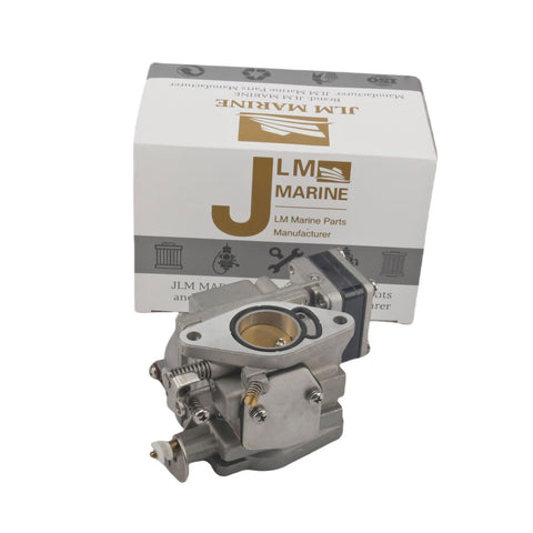 new jlm marine carburetor for tohatsu nissan 18hp silver metal with screws and gasket