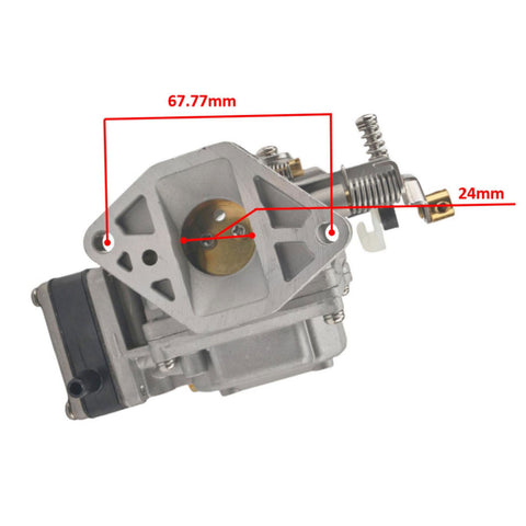 Carburetor for Yamaha 9.9HP 15HP 9.9 15D 6B4-14301-00 - JLM MARINE