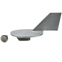 Trim Tab Zinc Anode – Fits Yamaha Outboard 50-100HP (Replaces 688-45371-02)