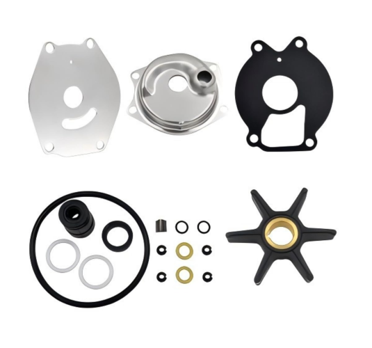 Water Pump Repair Kit – Fits Mercury & Mariner 2-Stroke 15-25 HP & 4-Stroke 9.9-15 HP (Replaces 99157T2, 85098A2, 99157A2)