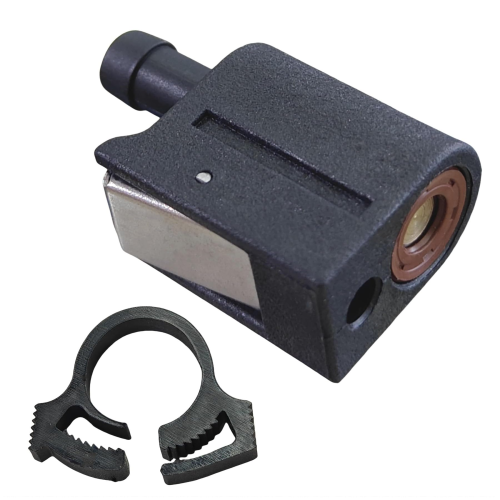 Female Fuel Line Quick Disconnect Fitting – Fits Mercury/Mariner 4-40 HP Outboard Motors (Replaces 22-13563A3, 22-13563Q3)