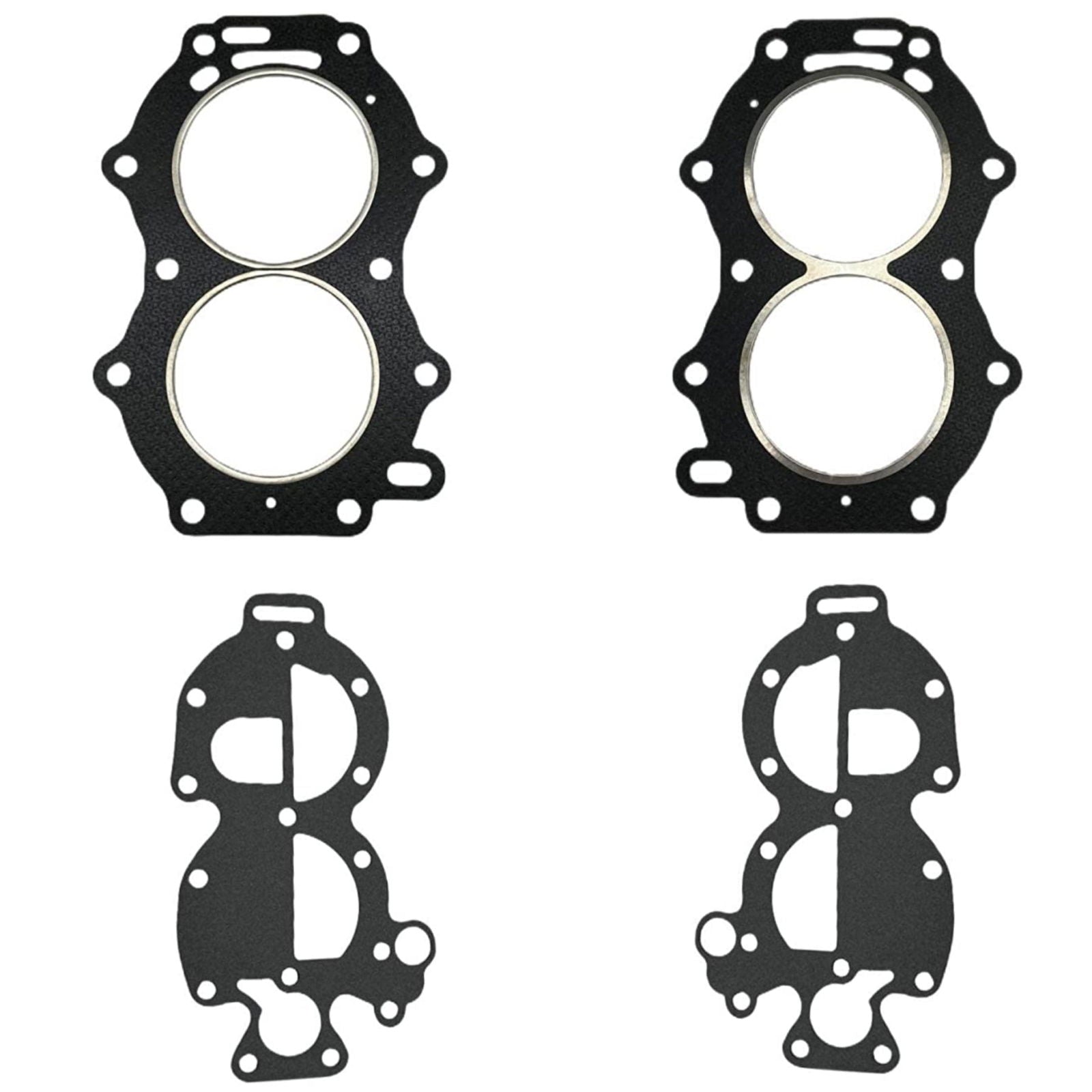Head and Cover Gasket Set – Fits Johnson/Evinrude 18 - 35 HP Outboards (Replaces 765012, 327674) - JLM Marine Boat Parts Limited