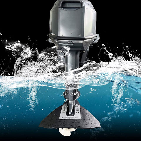 Hydrofoil Stabilizer Kit for 8-40 HP Outboard and Stern Drive - JLM MARINE