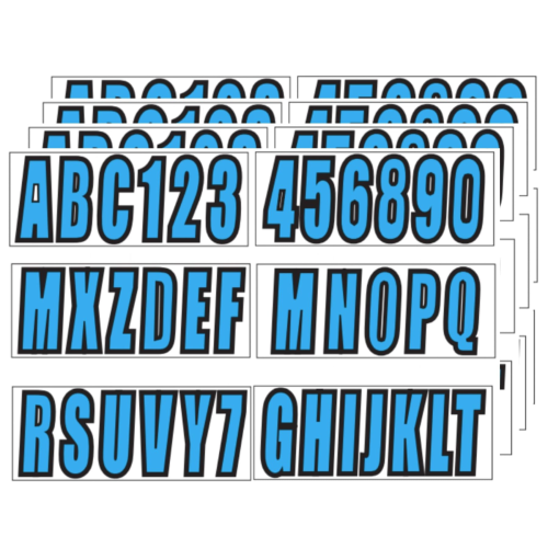 3-Inch Self-Adhesive Vinyl Letters and Numbers Set – Fits Boats, Mailboxes, Signs (JLM MARINE B0DK5DCG7R)