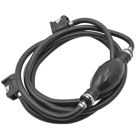 5/16 IN 6.5 FT Fuel Line with Primer Bulb – Fits Yamaha Outboard Motors 4-350 HP (Replaces 6Y1-24306-55)