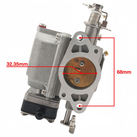3G2-03100-2 Carburetor Assembly for Mercury Mariner Tohatsu Nissan M9.9 M15 M18 NS9.9D2 NS15D2 NS18E2 | JLM Marine
