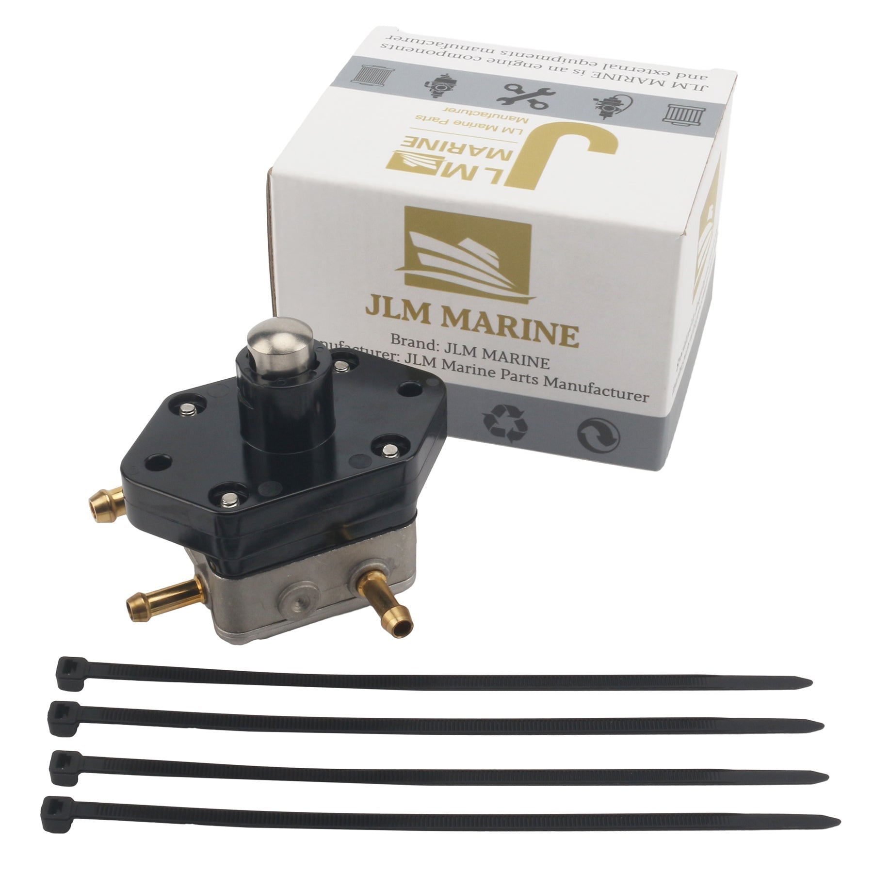 Mercury Outboard Trim Tab Anode - Zinc Alloy Replacement For 30-75HP Motors