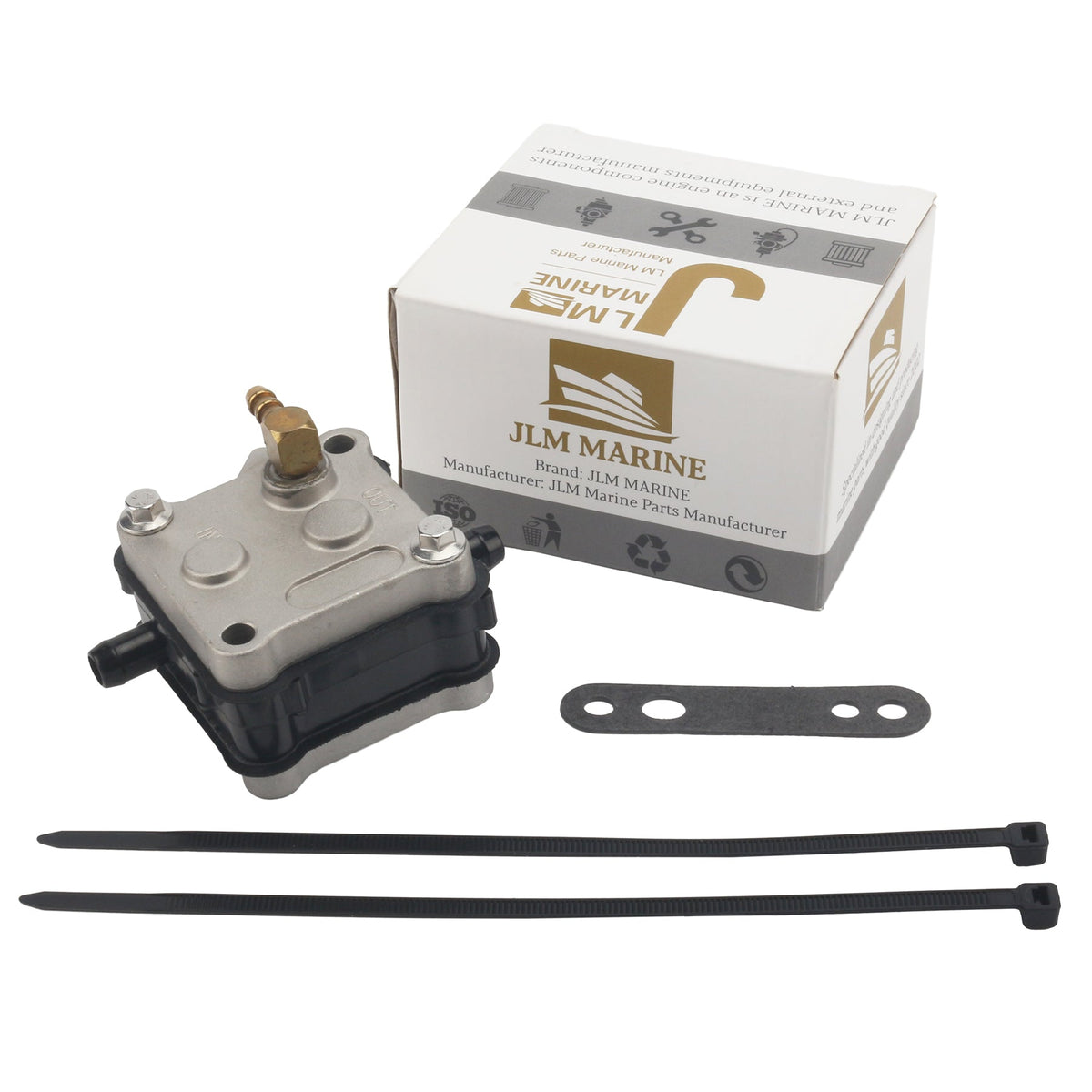 Fuel Pump Assembly for Mercury/Mariner 35HP-300HP 2-Stroke Models (14360A16, 14360A41, 14360A43) JLM Marine