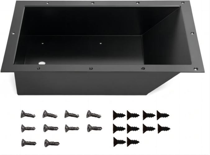 Universal Recessed Trolling Motor Foot Pedal Tray – Fits Minn Kota & MotorGuide (Replaces 100RTMP)