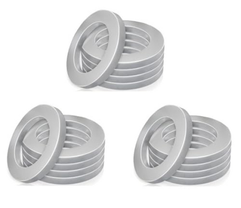 Oil Drain Plug Crush Gasket – Fits Suzuki DF 25-350 Marine Outboards (Replaces 09168-12012)