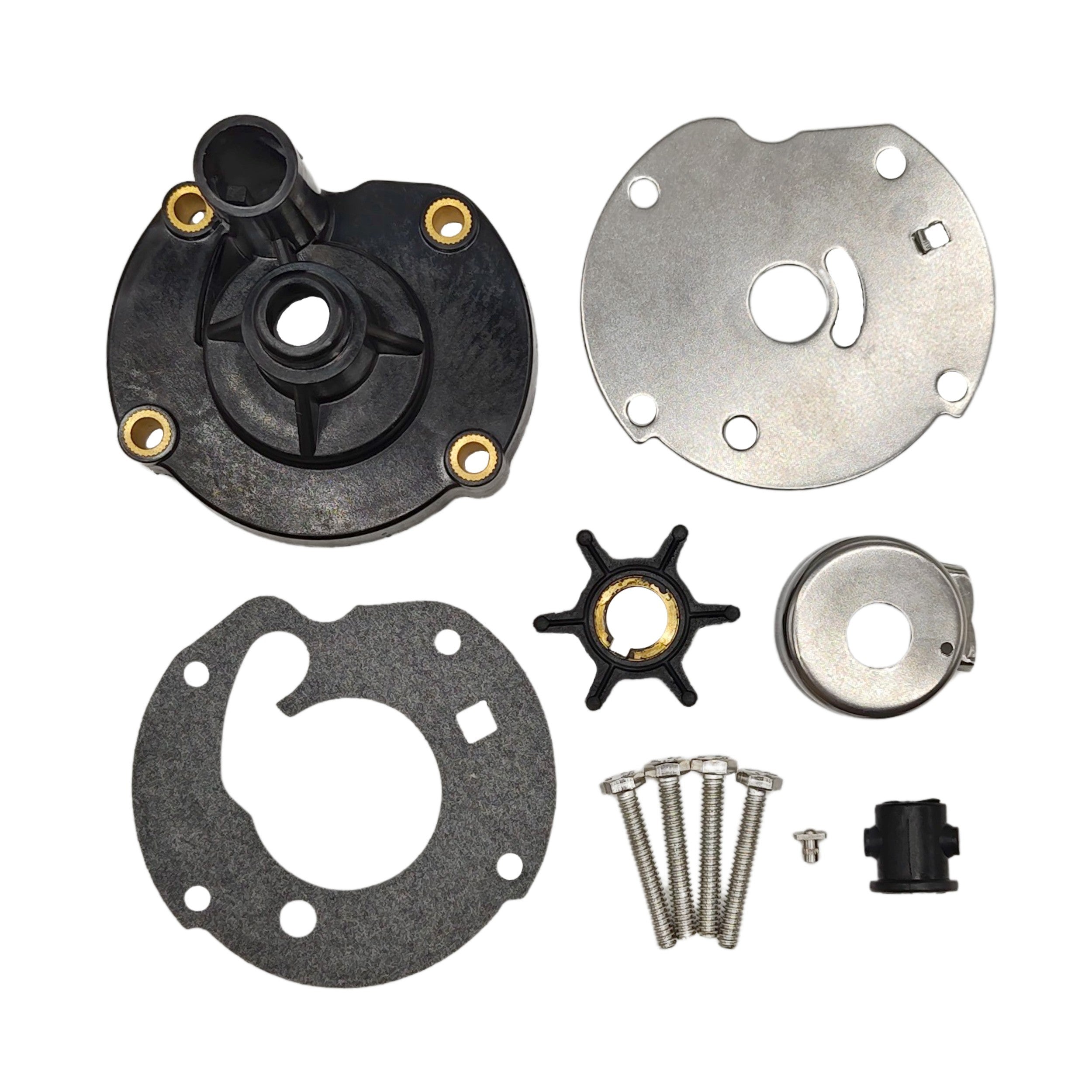 Water Pump Impeller Kit for Johnson Evinrude 5.5 6 7.5 HP   763758 JLM Marine