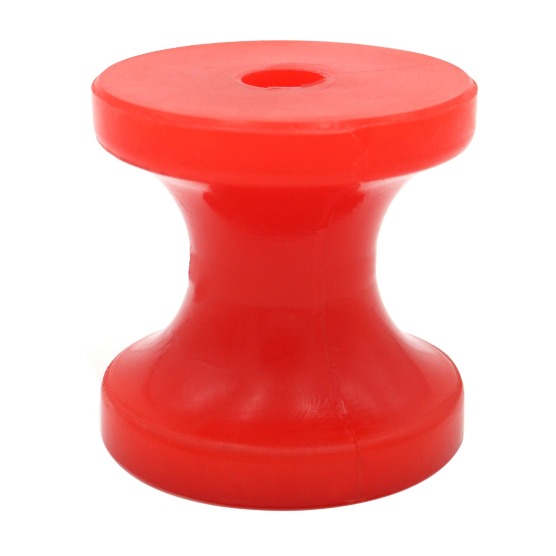 3" Red Polyurethane Boat Trailer Roller by 1/2" Shaft