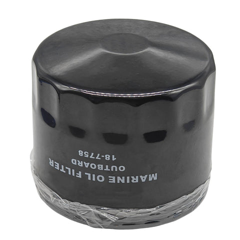 Oil Filter – Fits Mercury/Mariner 75 - 150HP 4 - Stroke Outboards (Replaces 35 - 877761K01, 35 - 877761Q01, 18 - 7758) - JLM Marine Boat Parts Limited