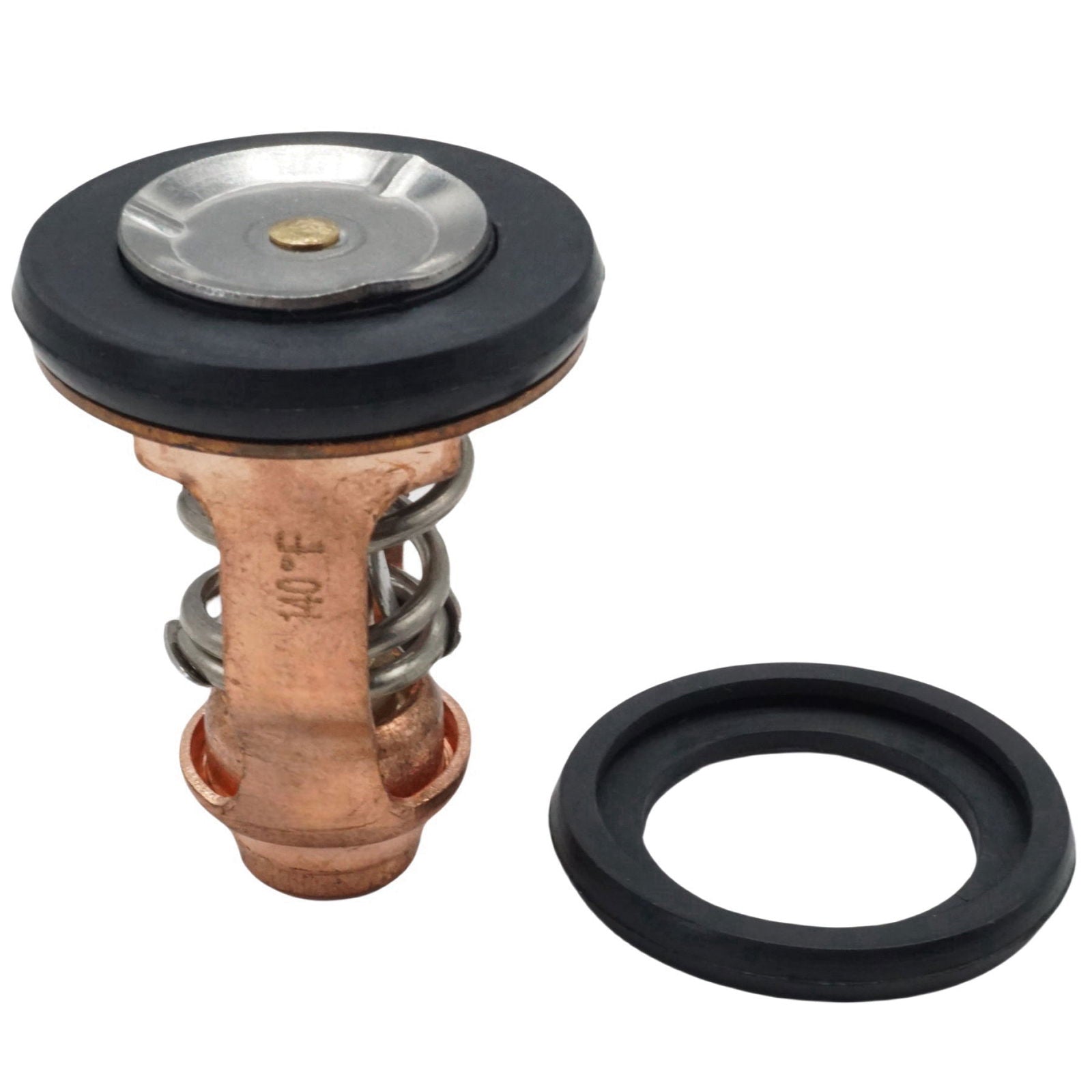 Thermostat (60°C/140°F) – Fits Suzuki, Yamaha, Johnson/Evinrude, Mercury 4 - Stroke 70 - 300HP (Replaces 17670 - 90J00, 67F - 12411 - 01 - 00) - JLM Marine Boat Parts Limited