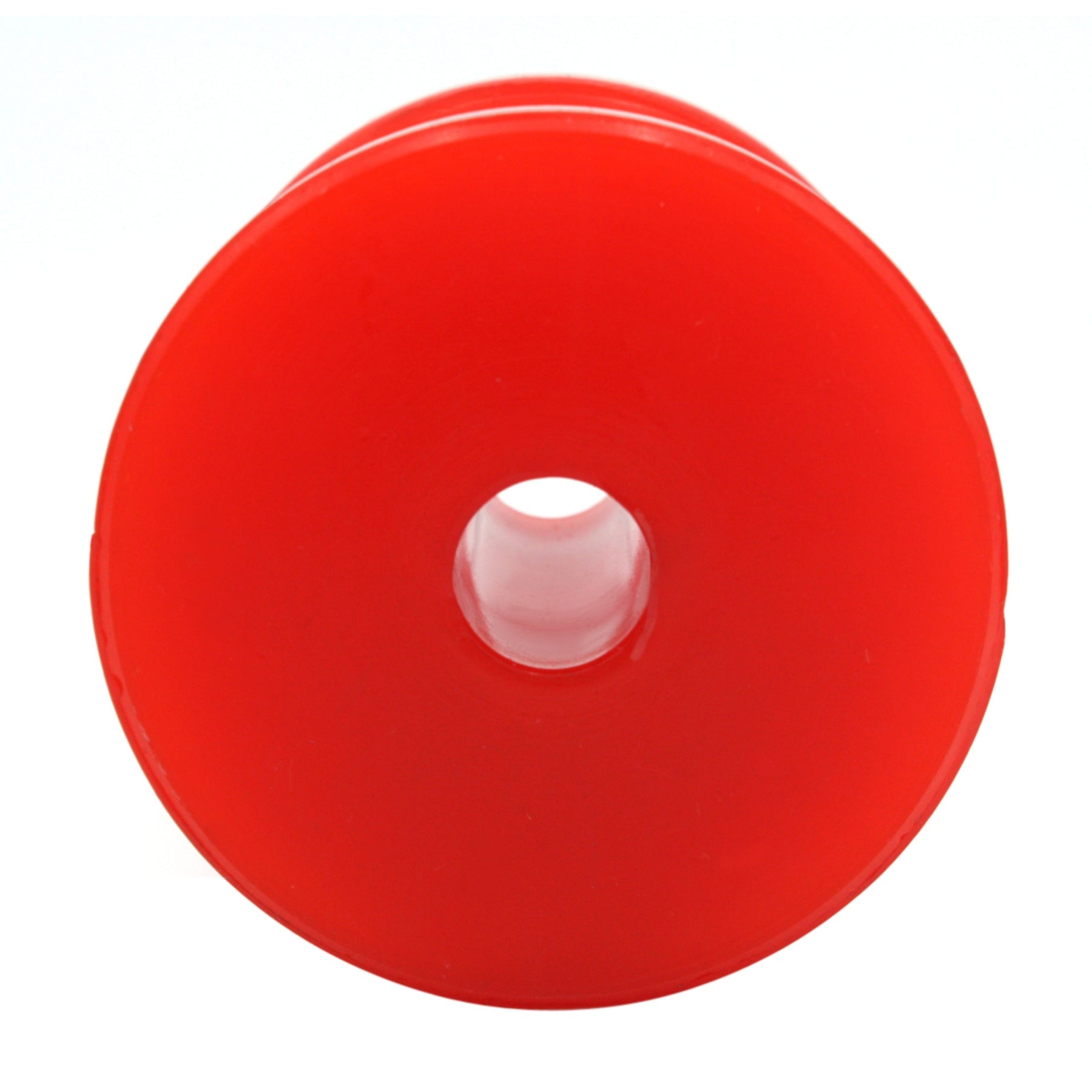 3" Red Polyurethane Boat Trailer Roller by 1/2" Shaft