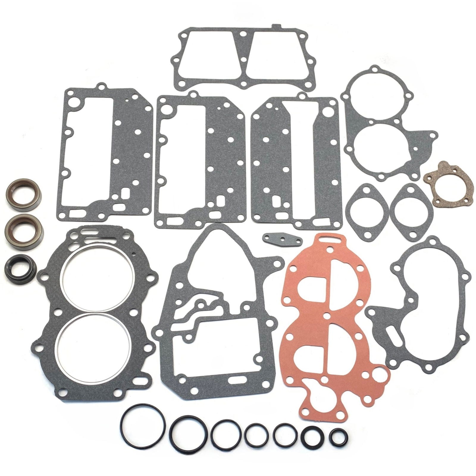 Powerhead Gasket Set – Fits Johnson/Evinrude 18 - 35 HP 2 - Stroke Outboards (Replaces 0392567, 389206, 392615, 433941) - JLM Marine Boat Parts Limited