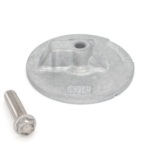 Aluminum Trim Tab Anode – Fits Mercury/Mariner Outboards 35HP+ & MerCruiser Alpha One (Replaces 822777A1, 46399A1)