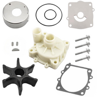 Water Pump Impeller Kit with Housing – Fits Yamaha 150-300 HP V6 Outboards