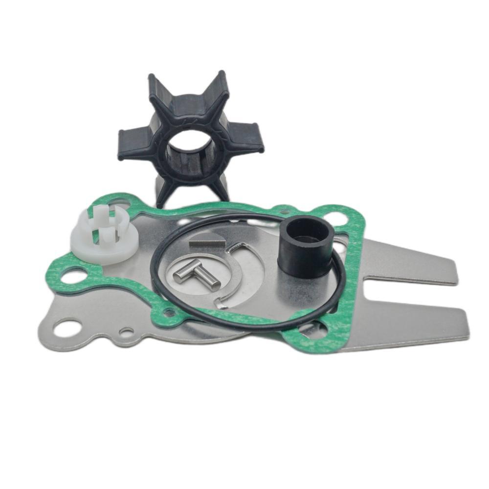 Water Pump Impeller Kit for Yamaha 40 / 50 HP 2-Stroke (1994-05), F40 / F50 / F60 4-Stroke (1996+) 63D-W0078-01