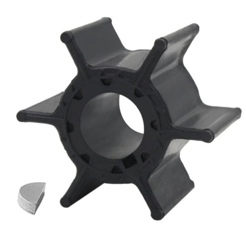 Water Pump Impeller with Key – Fits Yamaha 9.9/15 HP 2/4-Stroke Outboards