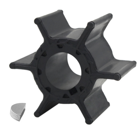 Water Pump Impeller with Key – Fits Yamaha 9.9/15 HP 2/4-Stroke Outboards