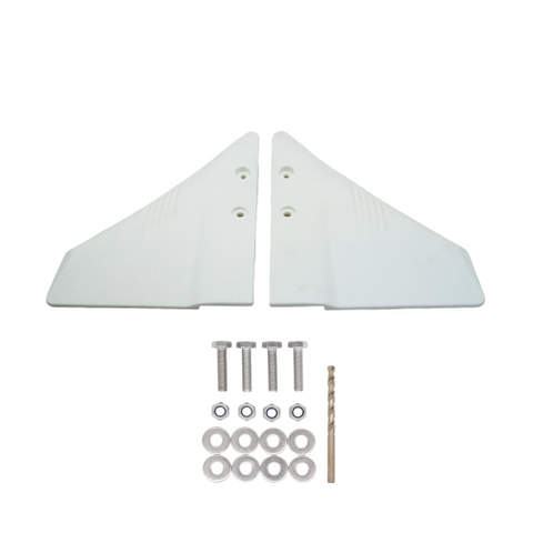 Hydrofoil Stabilizer – Fits Outboard Motors & Stern Drives 5-150 HP (Dorsal Fin Style)
