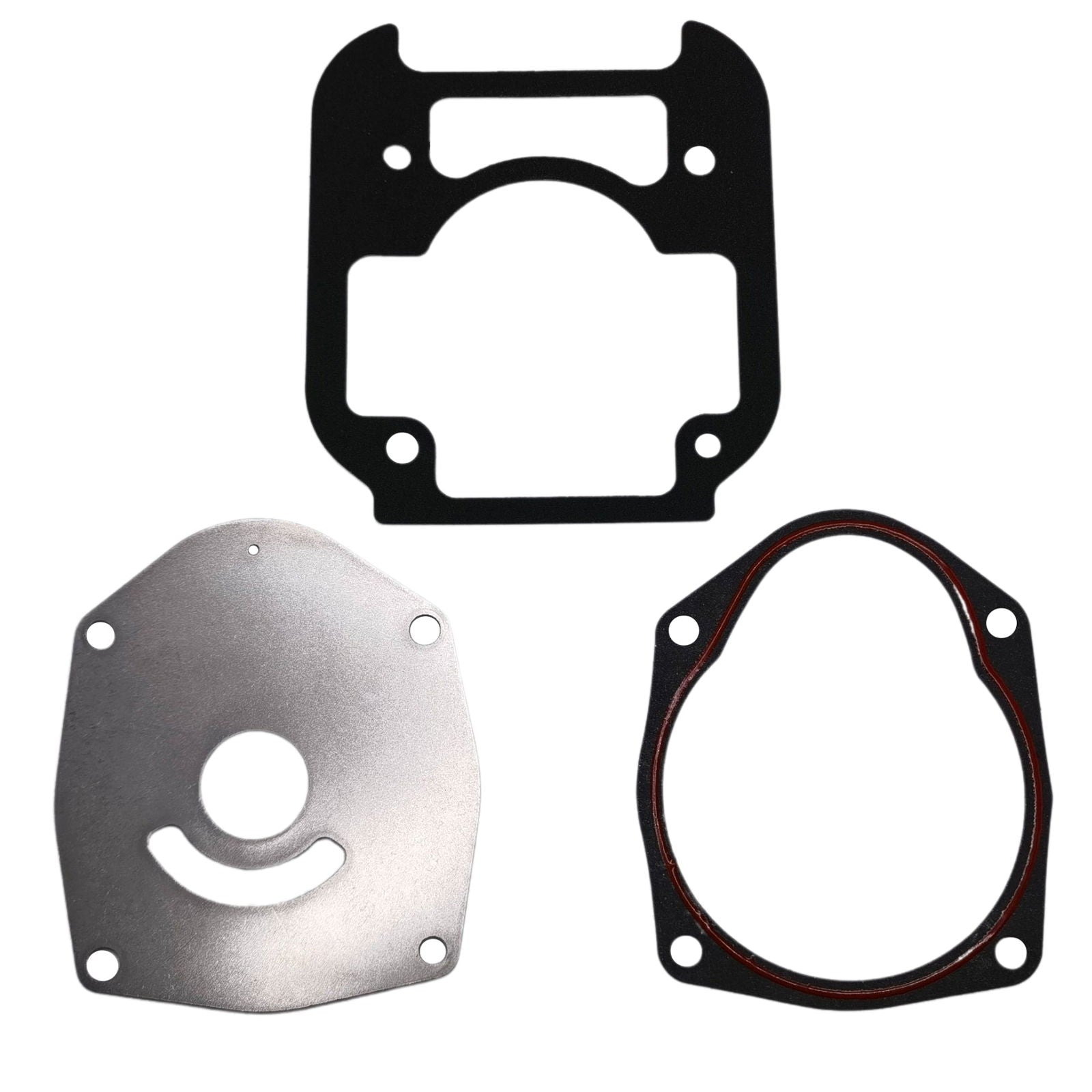 mercury 26-8m0142979 seal kit with black gaskets and silver metal component