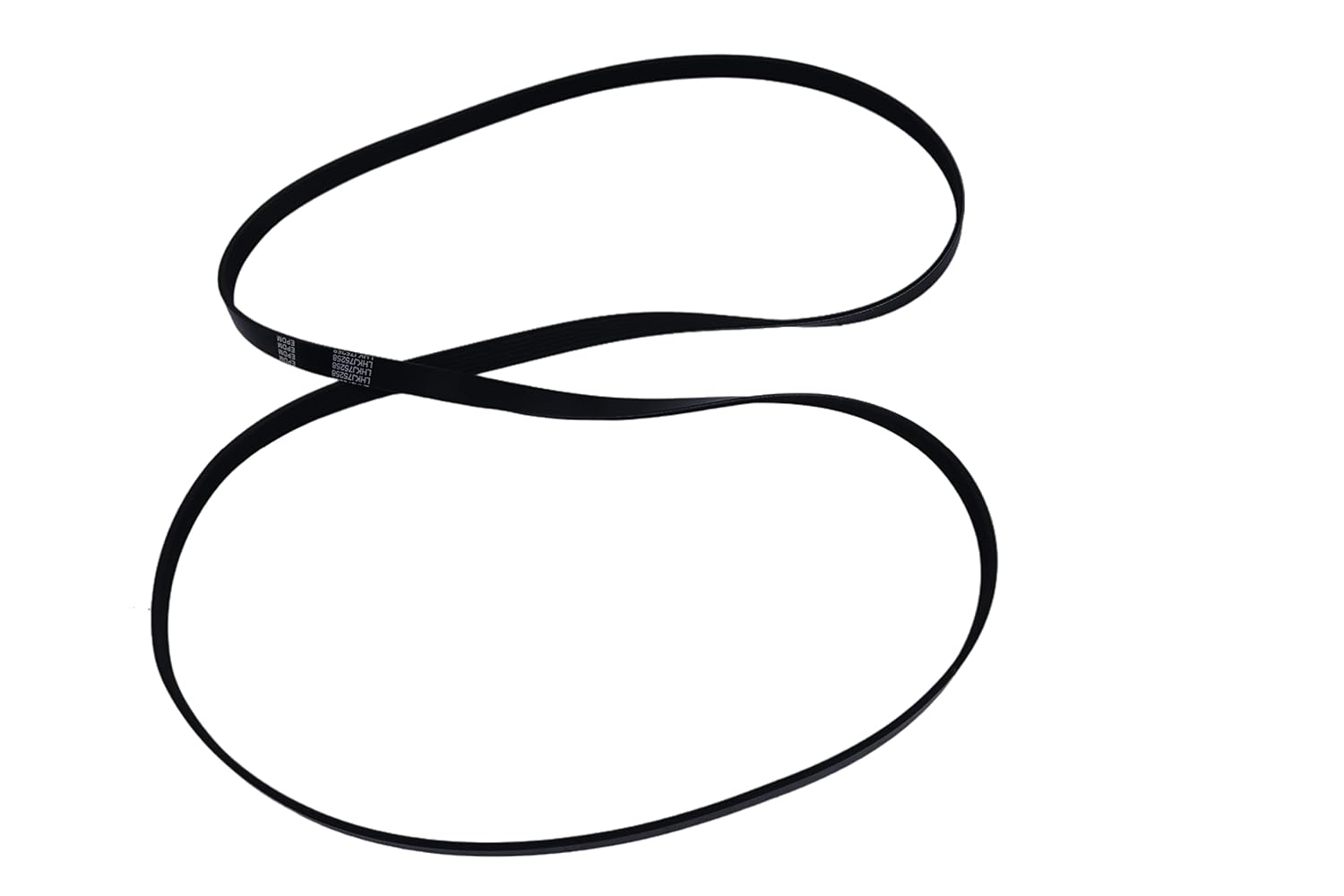 photo serpentine belt for mercruiser v6 v8 engine 8638763 jlm marine black smooth flexible figure eight shape