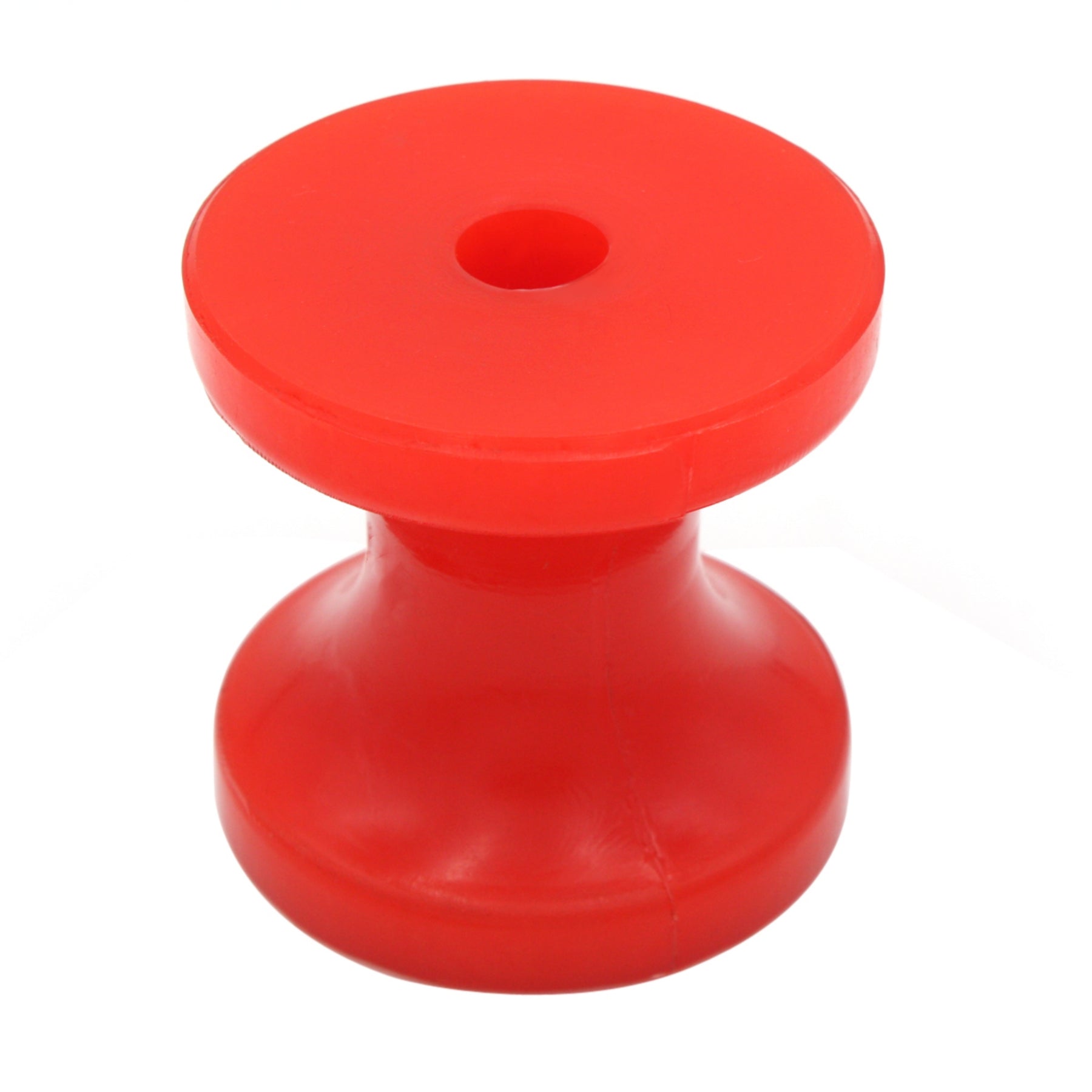 3" Red Polyurethane Boat Trailer Roller by 1/2" Shaft