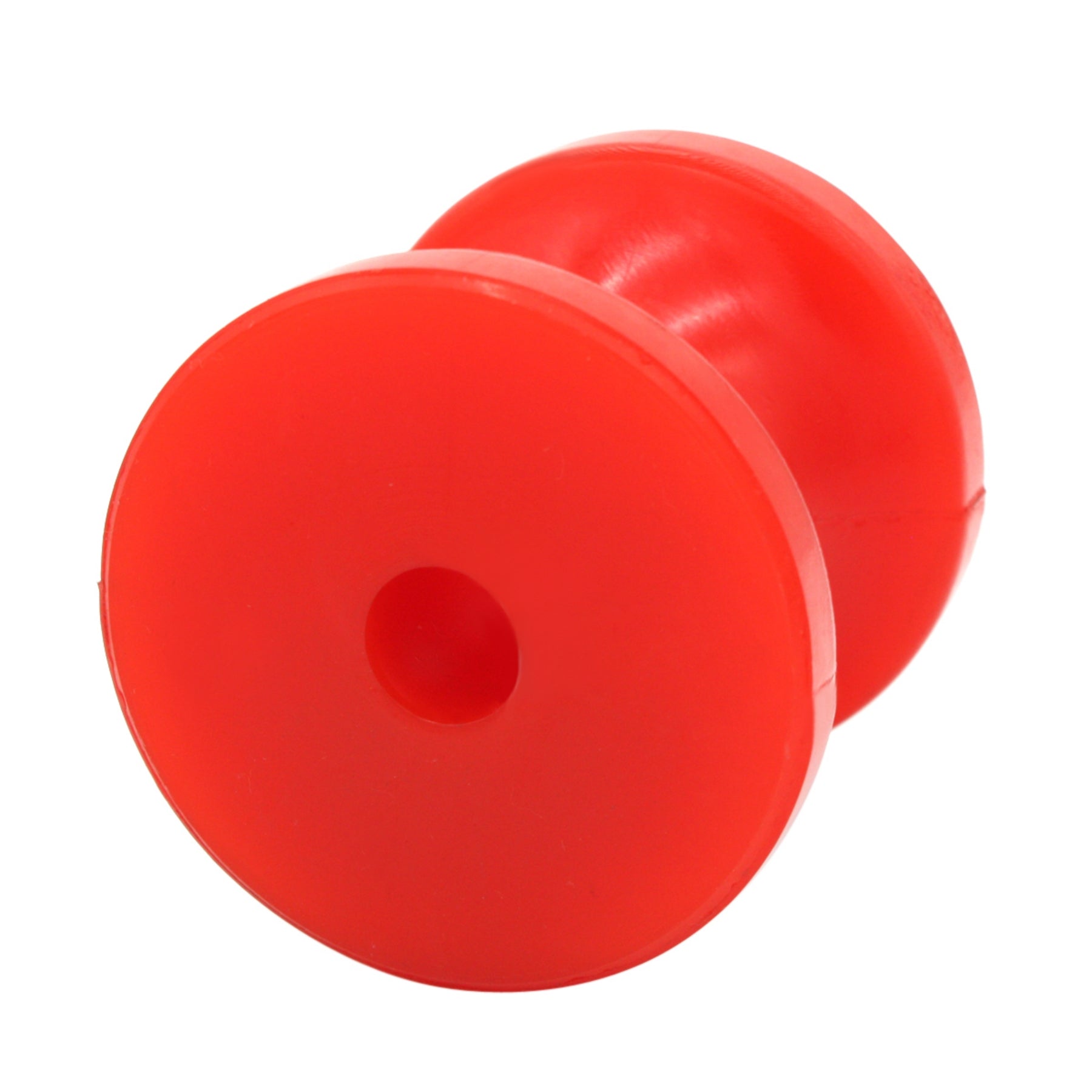 3" Red Polyurethane Boat Trailer Roller by 1/2" Shaft