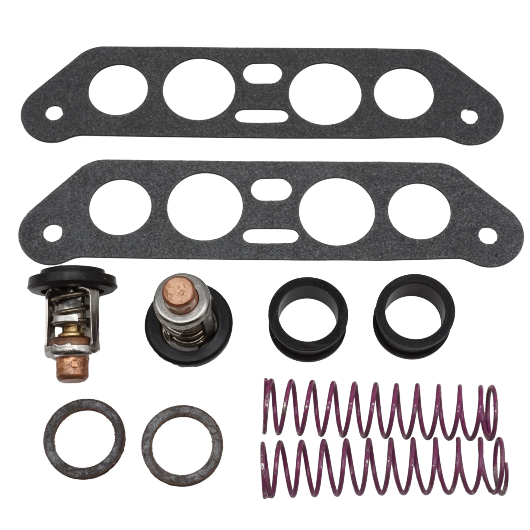 Thermostat Kit for Johnson Evinrude V4 Crossflow Outboard Engines 65 80 Jet 85-140 HP   18-3673