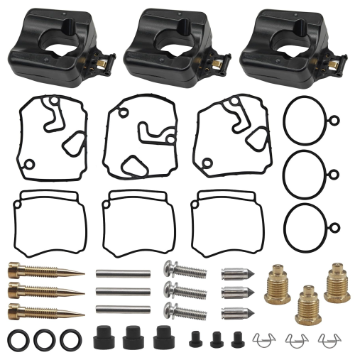 Carburetor Rebuild Kit – Fits Yamaha 40-50 HP 2-Stroke Outboards (Replaces 6H4-W0093-03-00, 6H4-W0093-04-00)