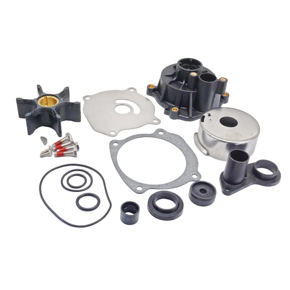Water Pump Impeller Kit for Evinrude Johnson OMC V6 395073 388644 389158 777813 - JLM MARINE