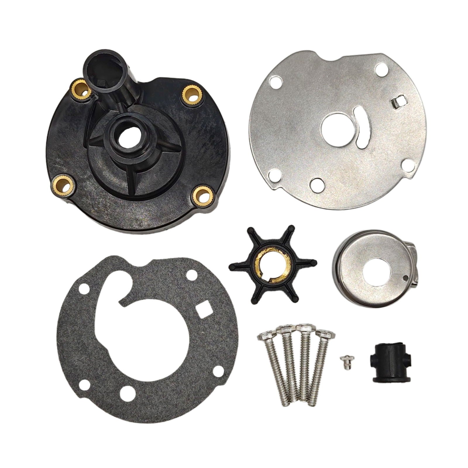 Water Pump Impeller Kit for Johnson Evinrude 5.5 6 7.5 HP   763758 - JLM MARINE