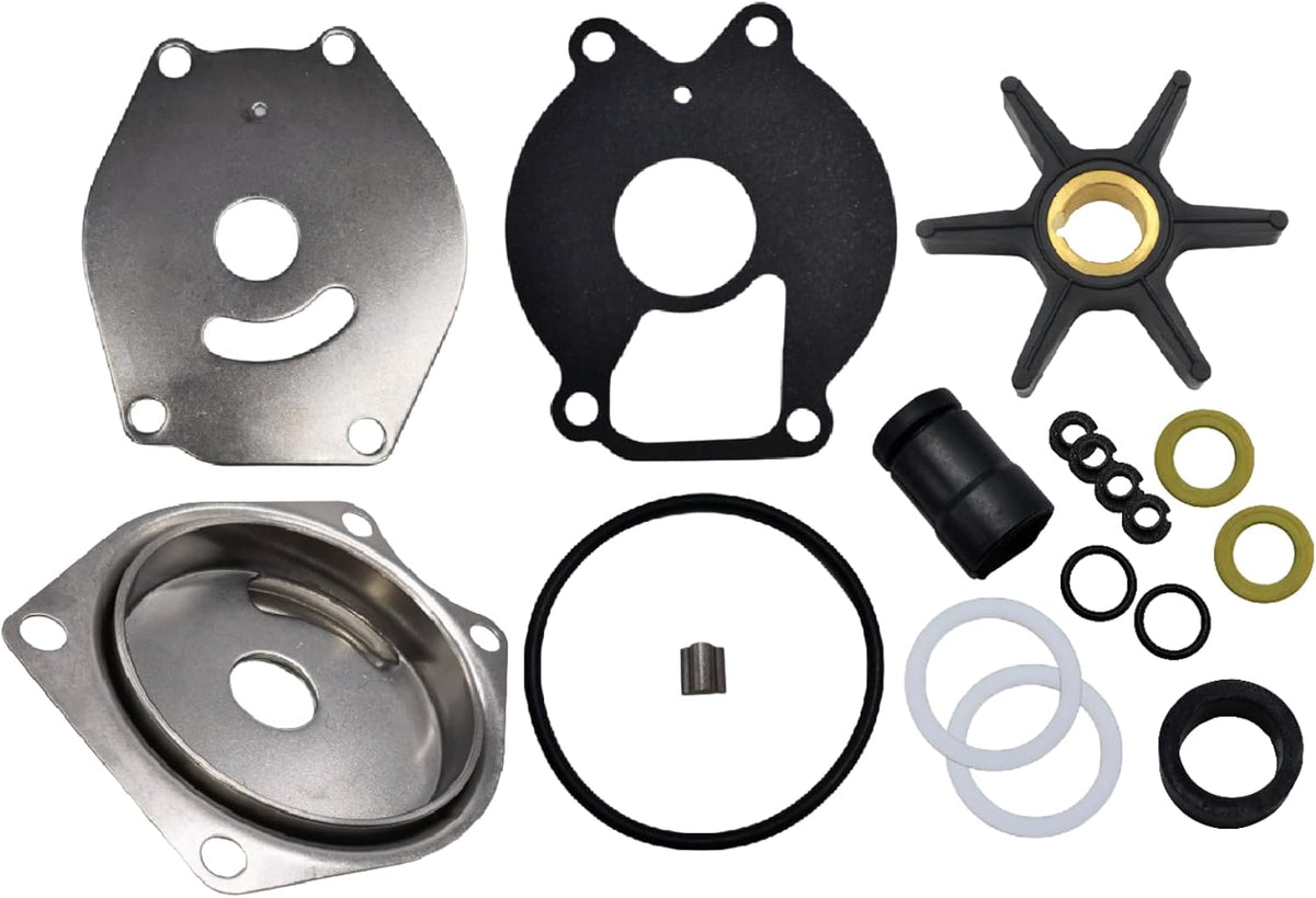 Water Pump Impeller Kit for Mercury 2 Str 15-25 HP 4 Str 9.9-15 HP 99157T2 - JLM MARINE