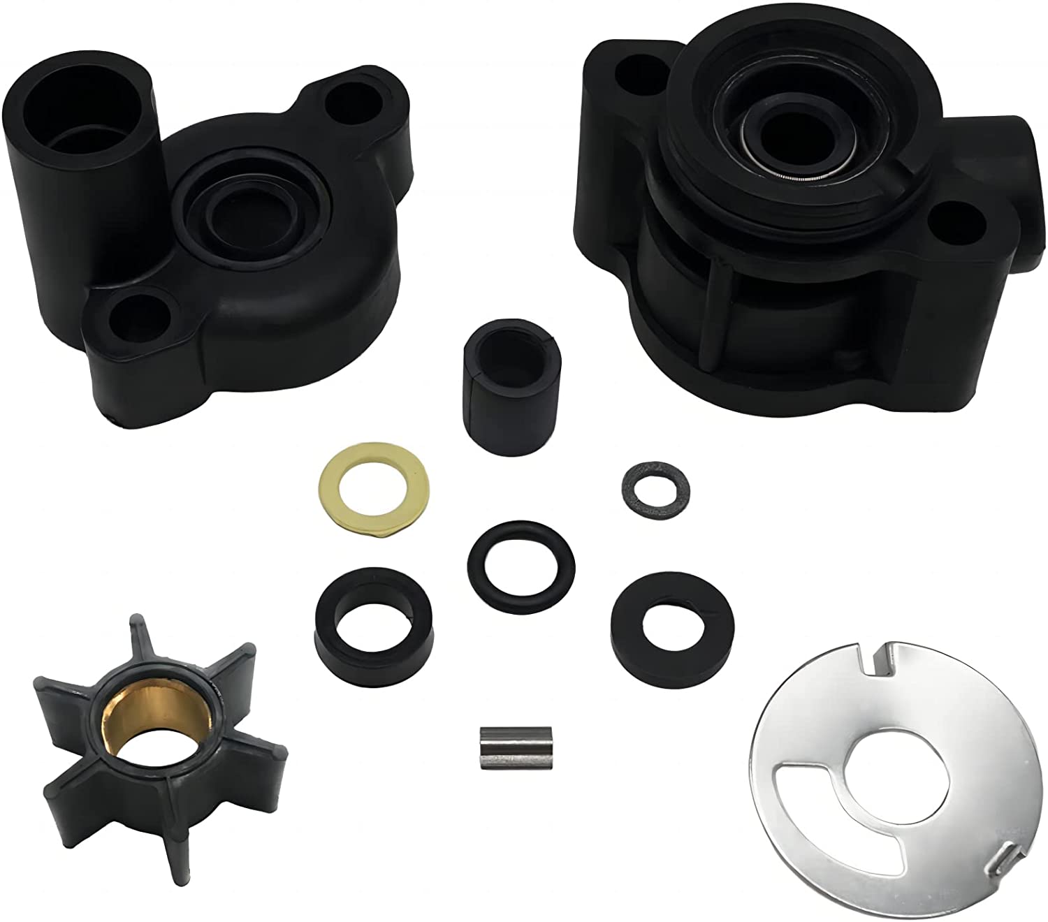 Water Pump Impeller Kit for Mercury 4-9.8 HP  46-70941A3 - JLM MARINE