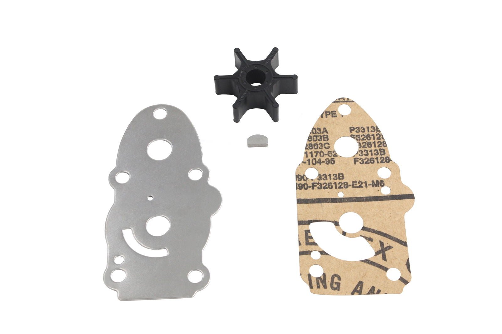 Water Pump Impeller Kit – Fits Suzuki 6 - 15 HP Outboards (Replaces 17400 - 98551, 17400 - 98550) - JLM Marine Boat Parts Limited