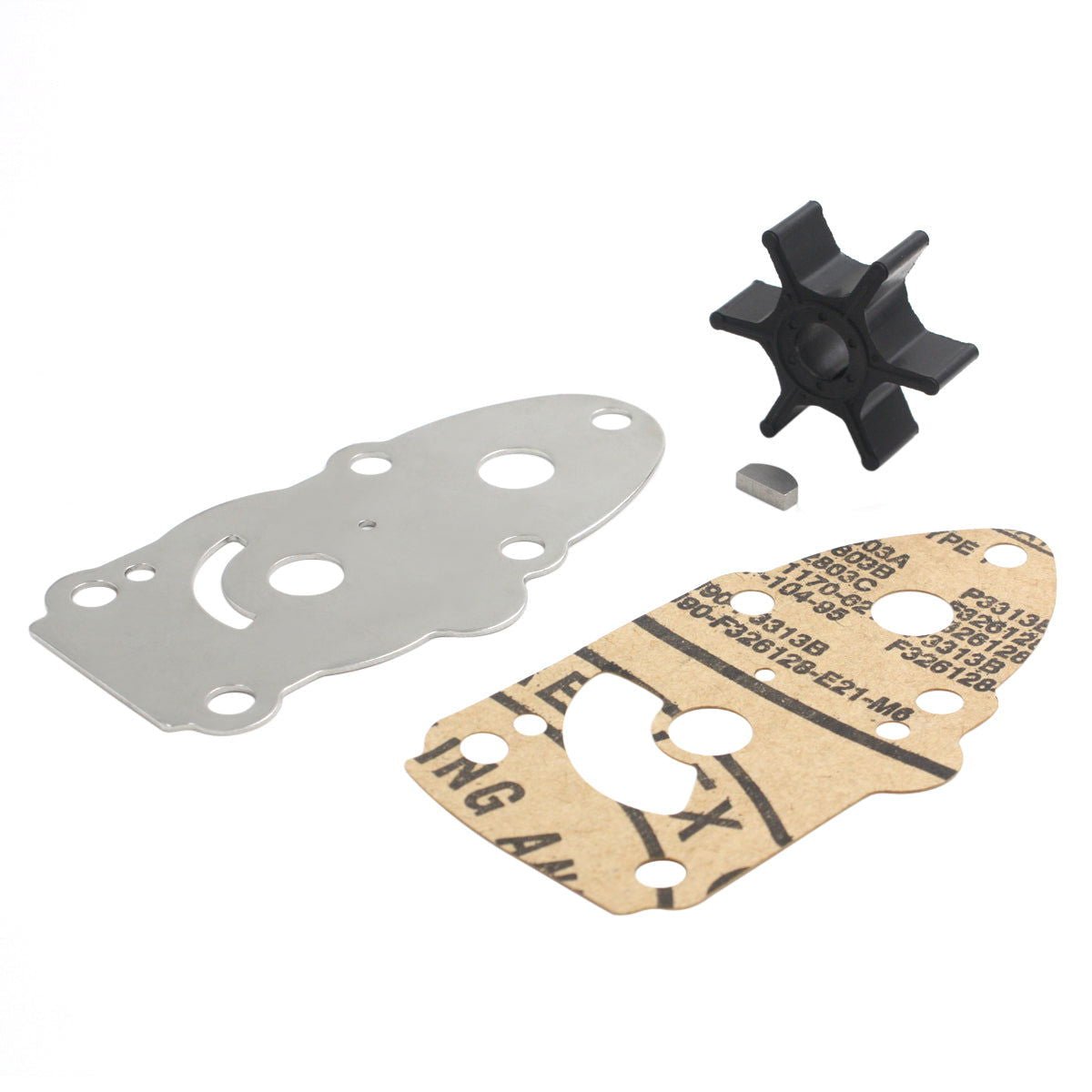 Water Pump Impeller Kit – Fits Suzuki 6 - 15 HP Outboards (Replaces 17400 - 98551, 17400 - 98550) - JLM Marine Boat Parts Limited