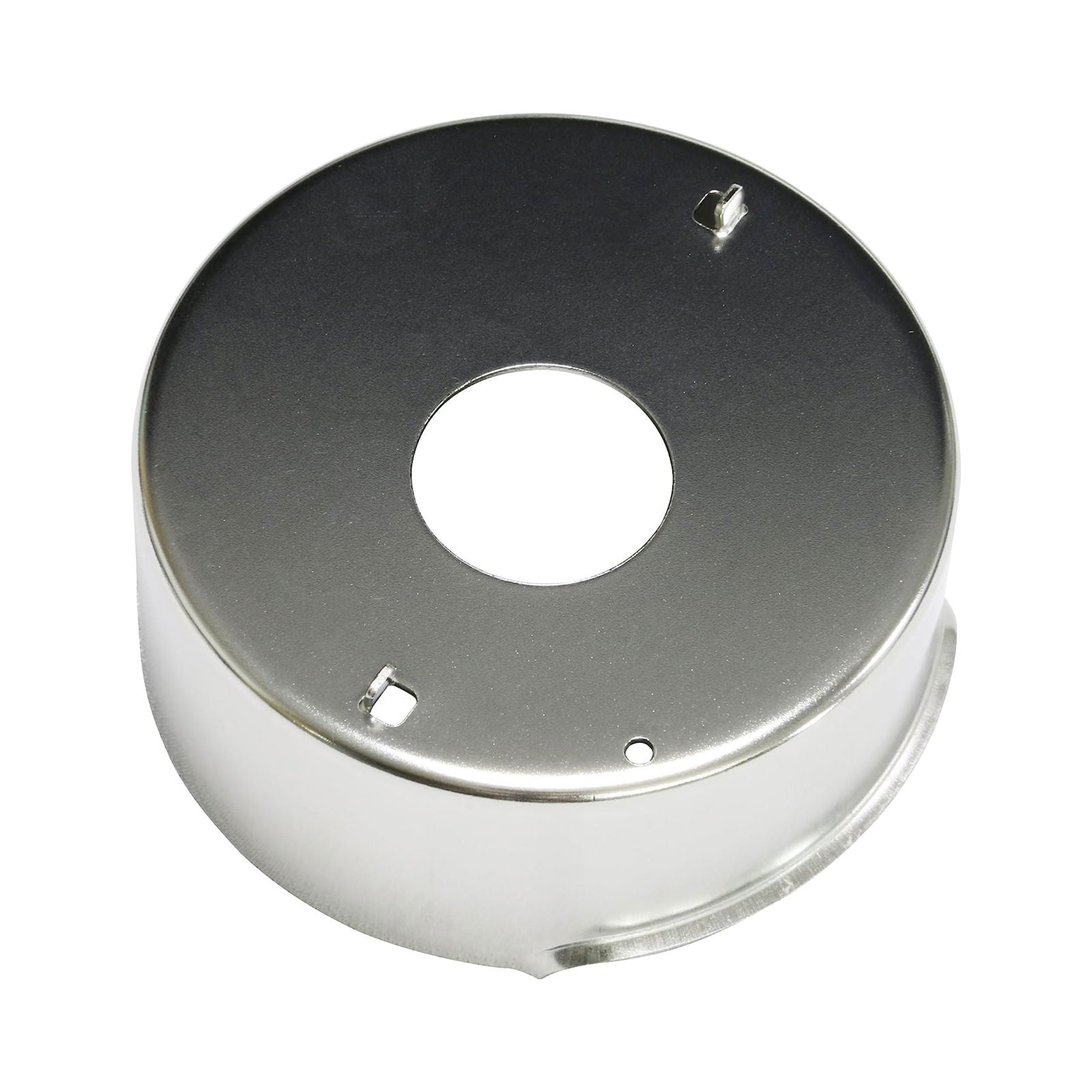 water pump impeller kit for yamaha 150hp 225hp v6 6g5-w0078 jlm marine, silver circular shield with center hole and three perimeter tabs