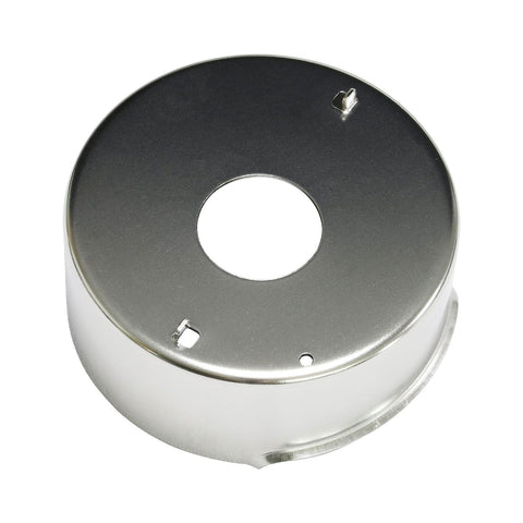 water pump impeller kit for yamaha 150hp 225hp v6 6g5-w0078 jlm marine, silver circular shield with center hole and three perimeter tabs