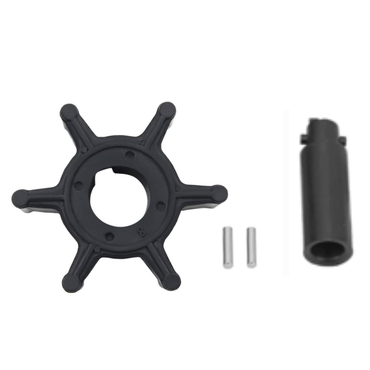 Water Pump Impeller Kit – Fits Yamaha 2HP/2.5HP/3HP Outboard Motors (Replaces 6L5 - 44352 - 00 - 00) - JLM Marine Boat Parts Limited