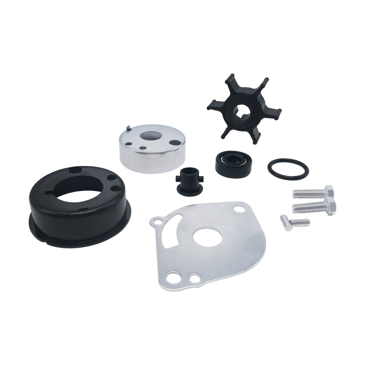 Water Pump Impeller Repair Kit – Fits Yamaha 2HP 2 - Stroke Outboards (Replaces 6A1 - W0078 - 02 - 00) - JLM Marine Boat Parts Limited