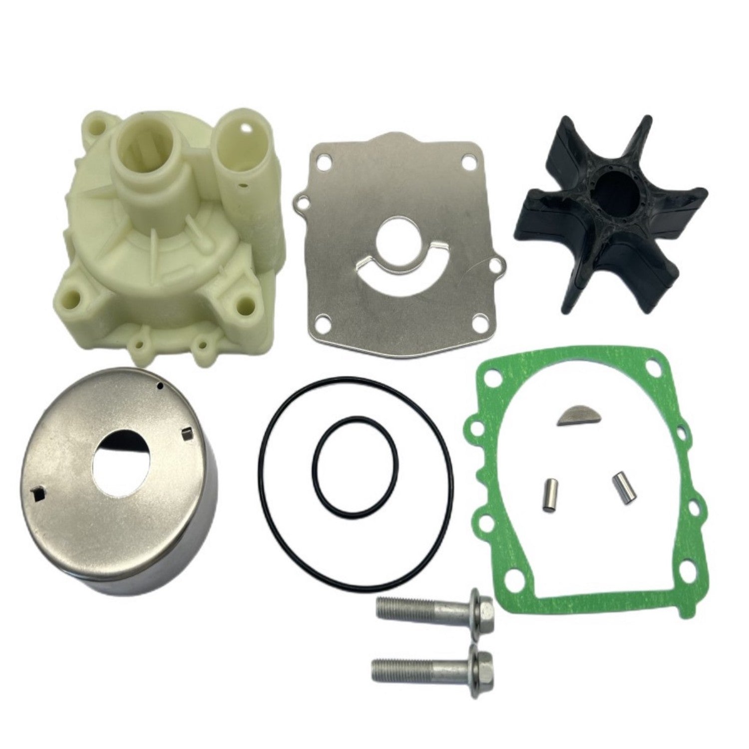 Water Pump Impeller Kit – Fits Yamaha 6HP / 8HP Outboard Motors (Replaces 6E5 - 44311) - JLM Marine Boat Parts Limited