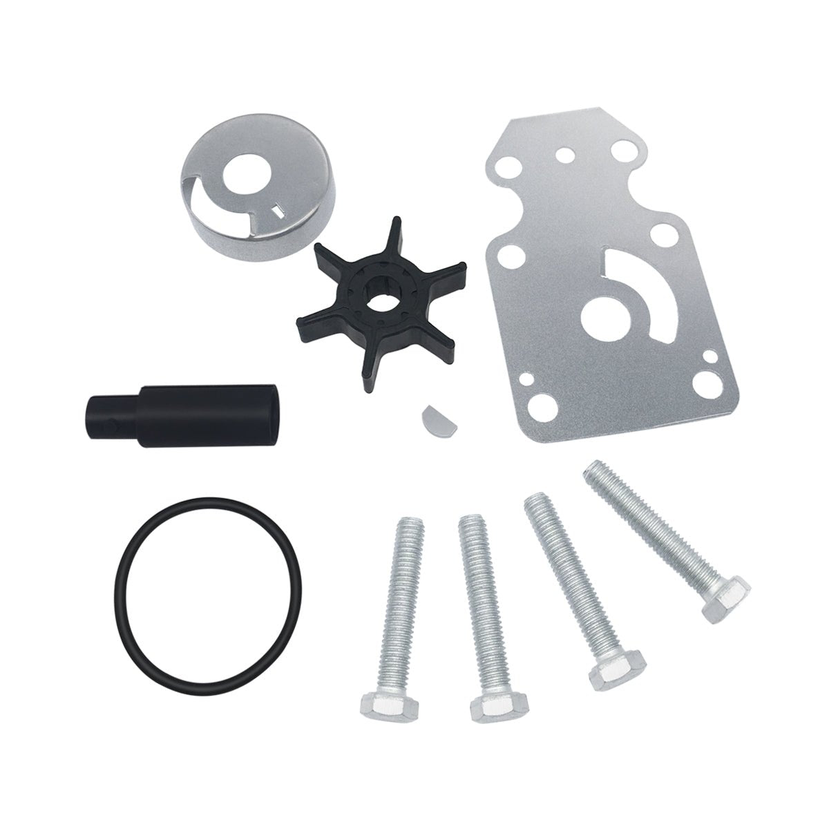 Water Pump Impeller Repair Kit – Fits Yamaha 8HP/9.9HP Outboards (Replaces 68T - W0078 - 00 - 00) - JLM Marine Boat Parts Limited