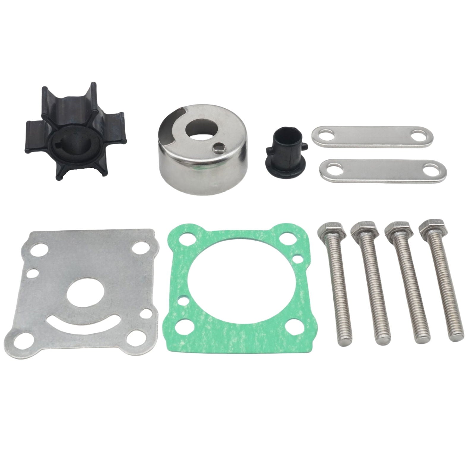 Water Pump Impeller Kit – Fits Yamaha 6/8 HP Outboards (Replaces 6N0 - W0078 - A0 - 00, 6G1 - W0078 - A1 - 00) - JLM Marine Boat Parts Limited